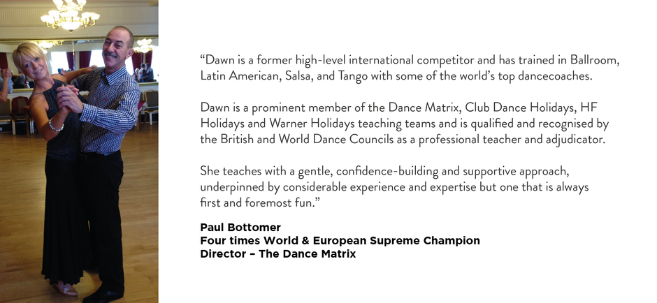 Paul Bottomer ''Dawn is a former high-level international competitor..'' 